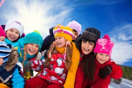 Kinderkleidung für den Winter